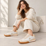 Le Coq Sportif Nobuck Retro Sneakers -BEG