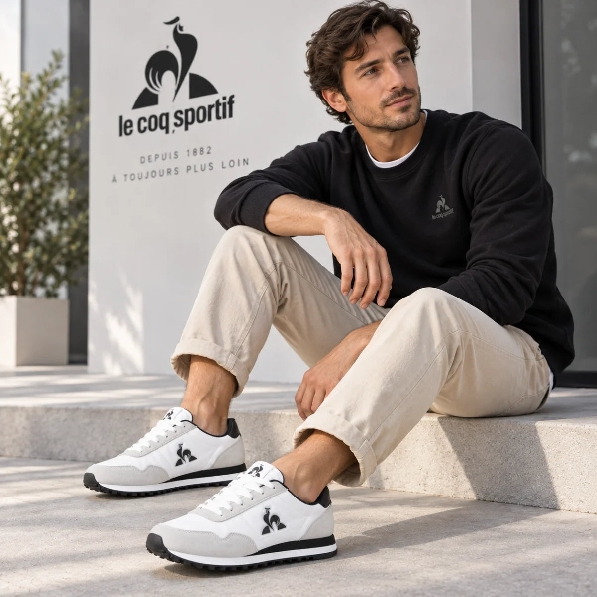 Le Coq Sportif Trainers Astra Sneakers - WHTBLK