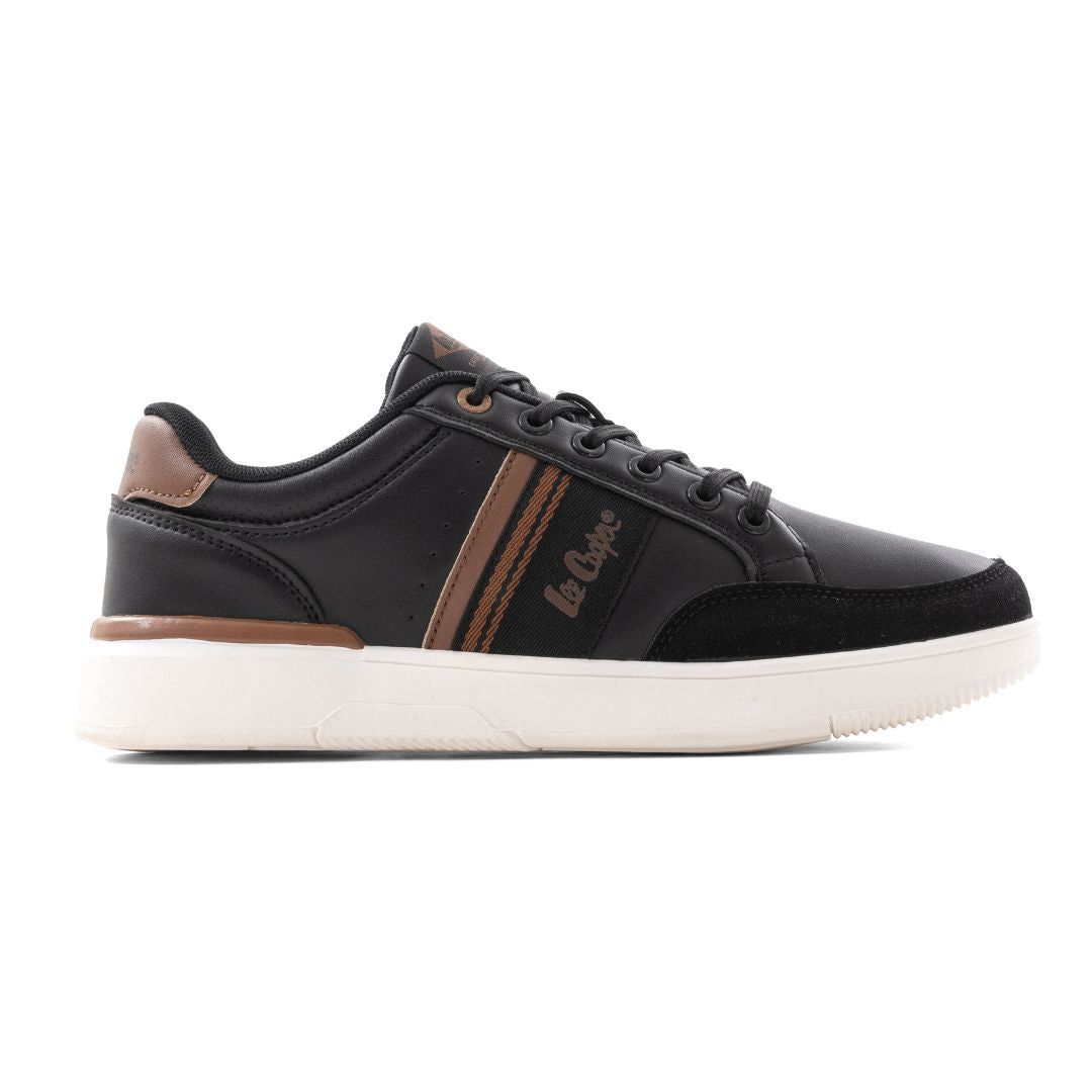 Lee Cooper Lace-Up Sneakers Men LC807130M-BLK