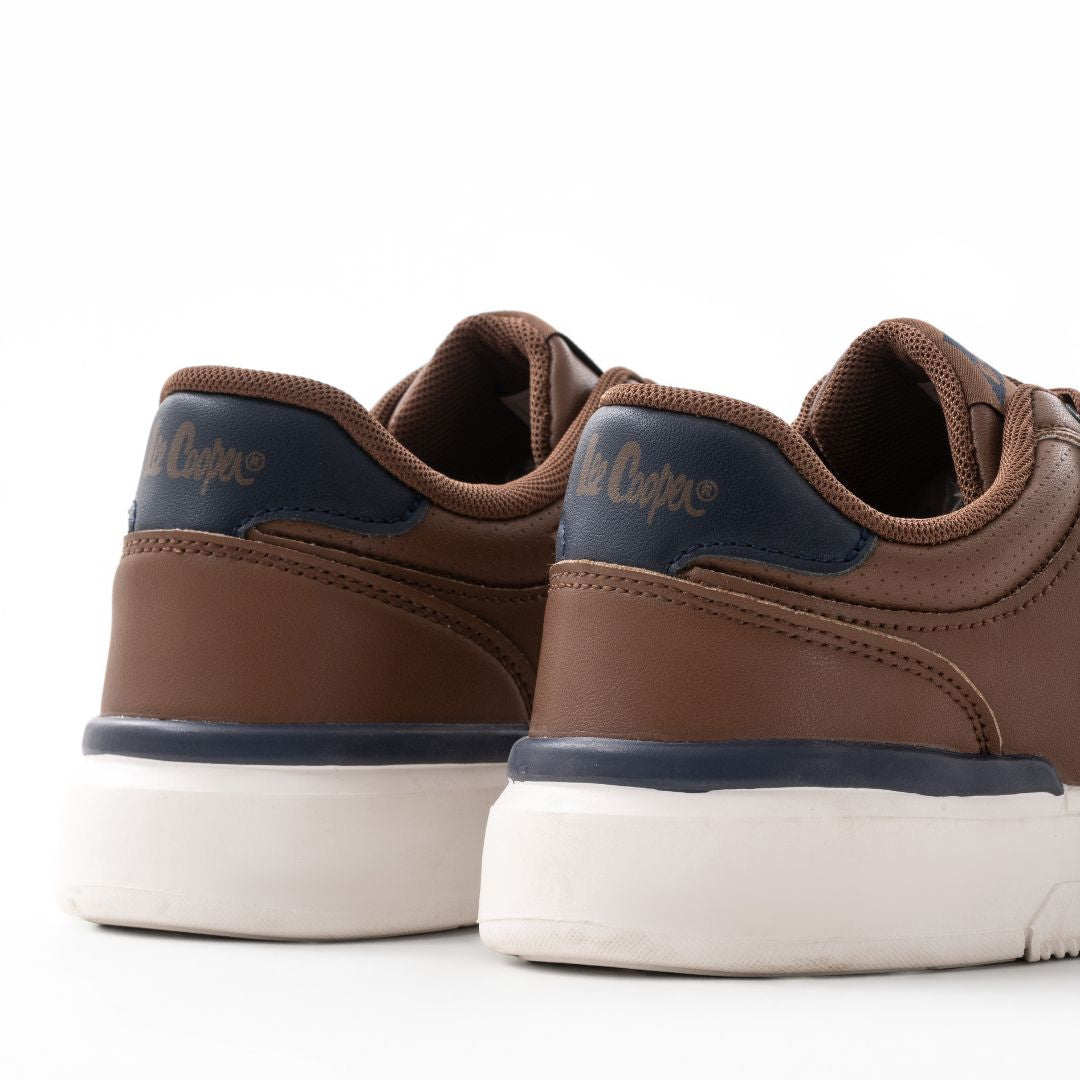 Lee Cooper Lace-Up Sneakers Men LC807130M-TAN