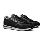 Lee Cooper Retro Lace-Up Sneakers Men 0264CI-BLK - Black / 40