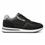 Lee Cooper Retro Lace-Up Sneakers Men 0264CI-BLK