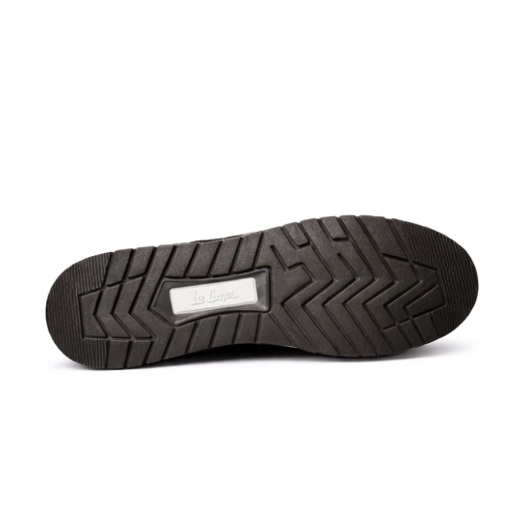 Lee Cooper Retro Lace-Up Sneakers Men 0264CI-BLK