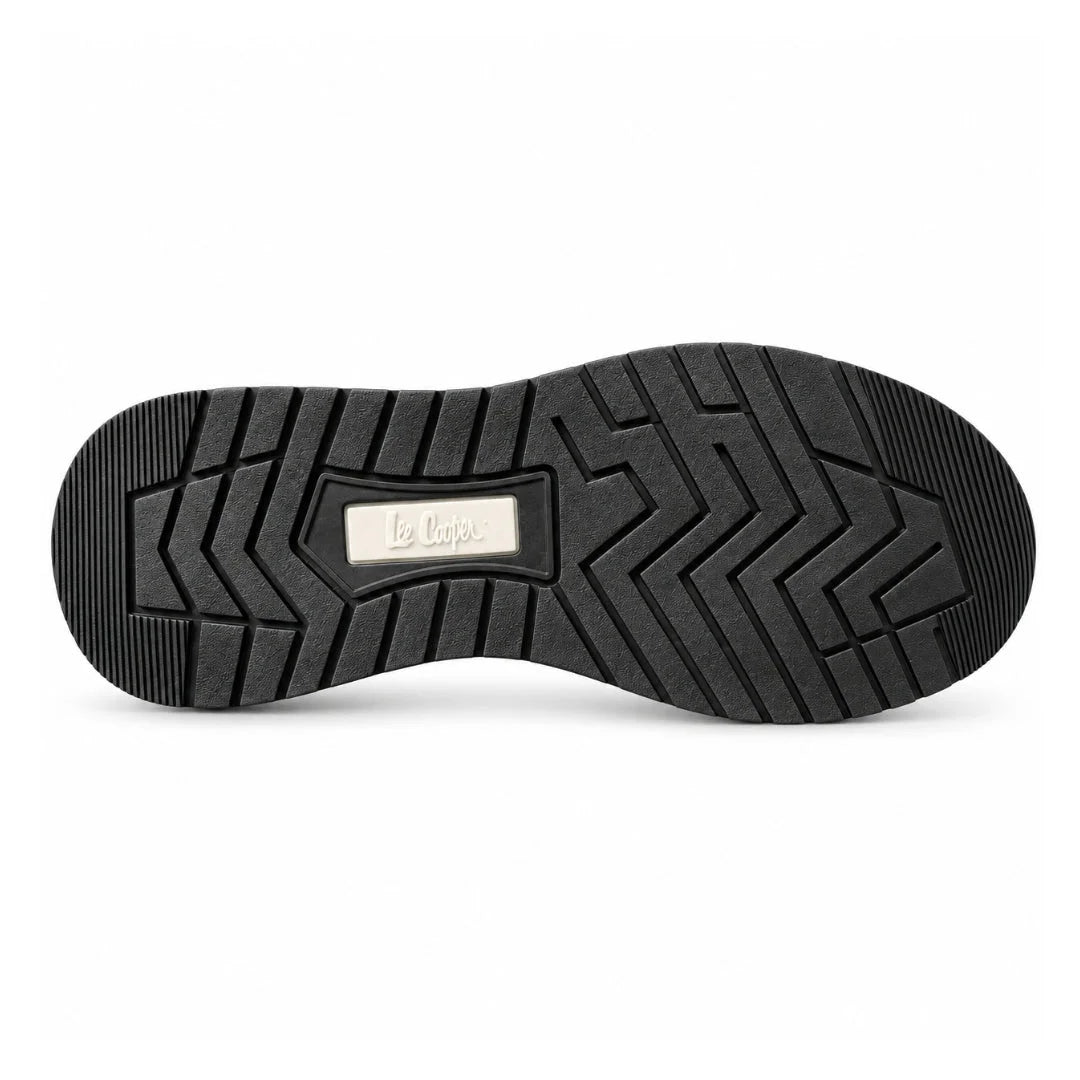 Lee Cooper Retro Lace-Up Sneakers Men 0264CI-BLK