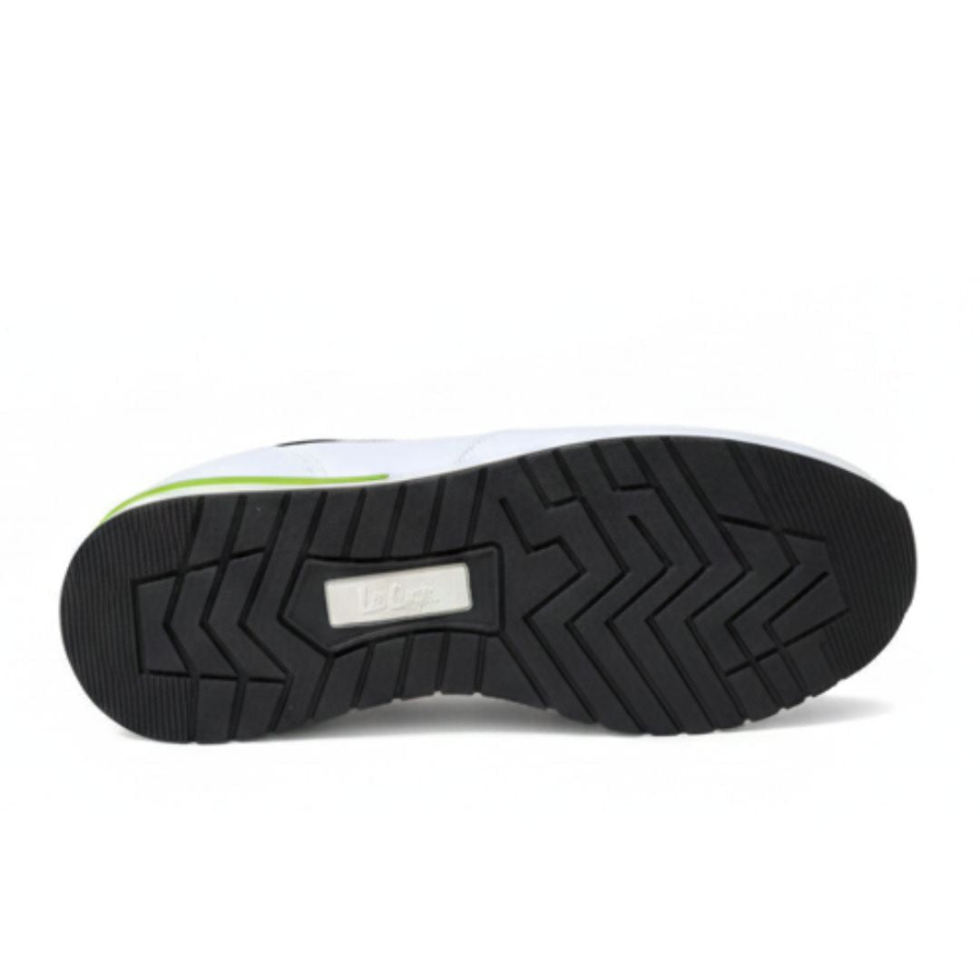 Lee Cooper Retro Lace-Up Sneakers Men 0264CI-WHT