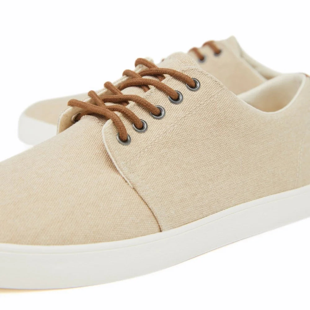 Lefties Canvas Smart Sneakers 2008-190-107-BEG