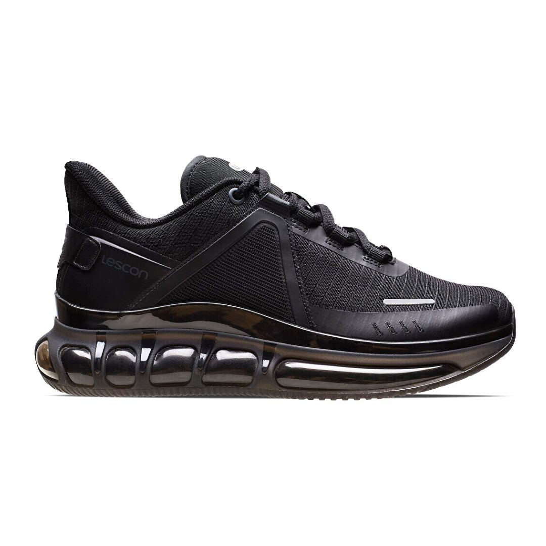 Lescon Eterium 4 Air Foam Sports Sneakers Unisex BLK Black / 36