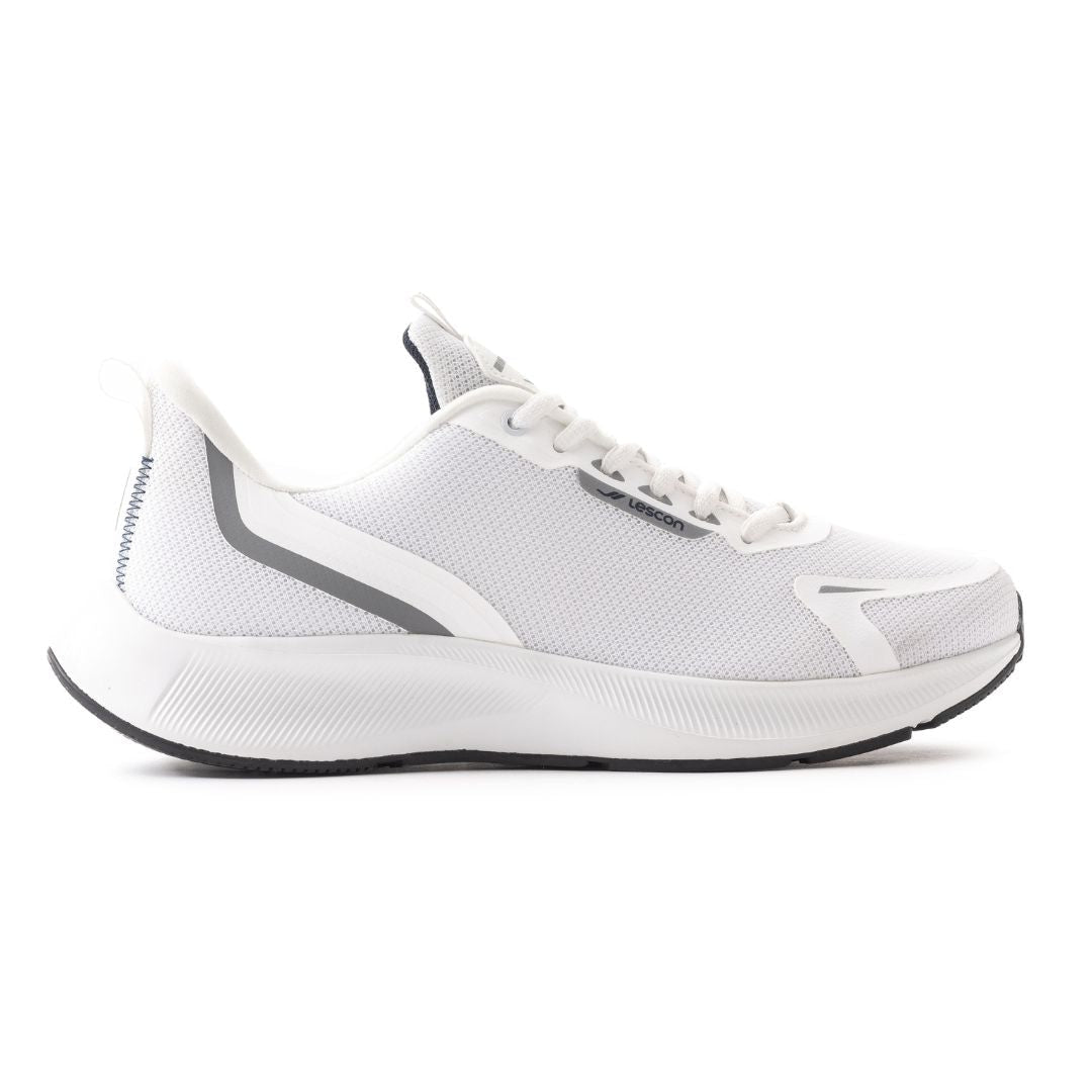 Lescon Gym Runner Comfort Casual Anatomical Sneakers Men - WHT