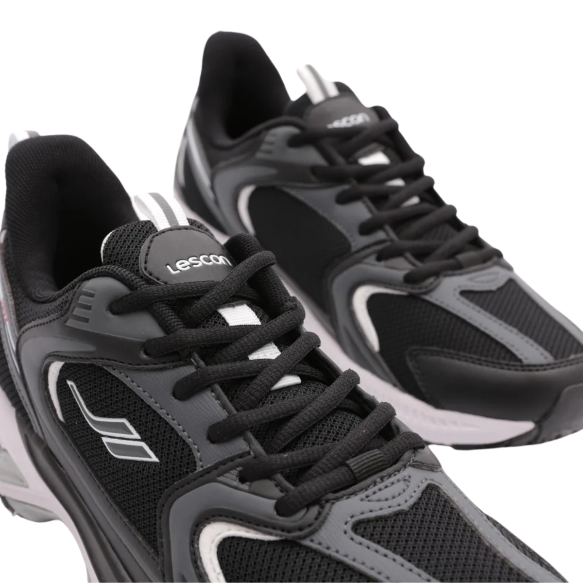 Lescon Men’s Orion 2 Running Men’s-BLK - Black / 44