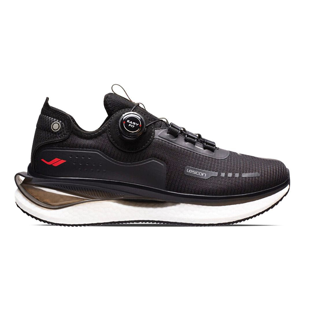Lescon Scroll 3 A Shock Foam Sneakers Men BLK Black / 40