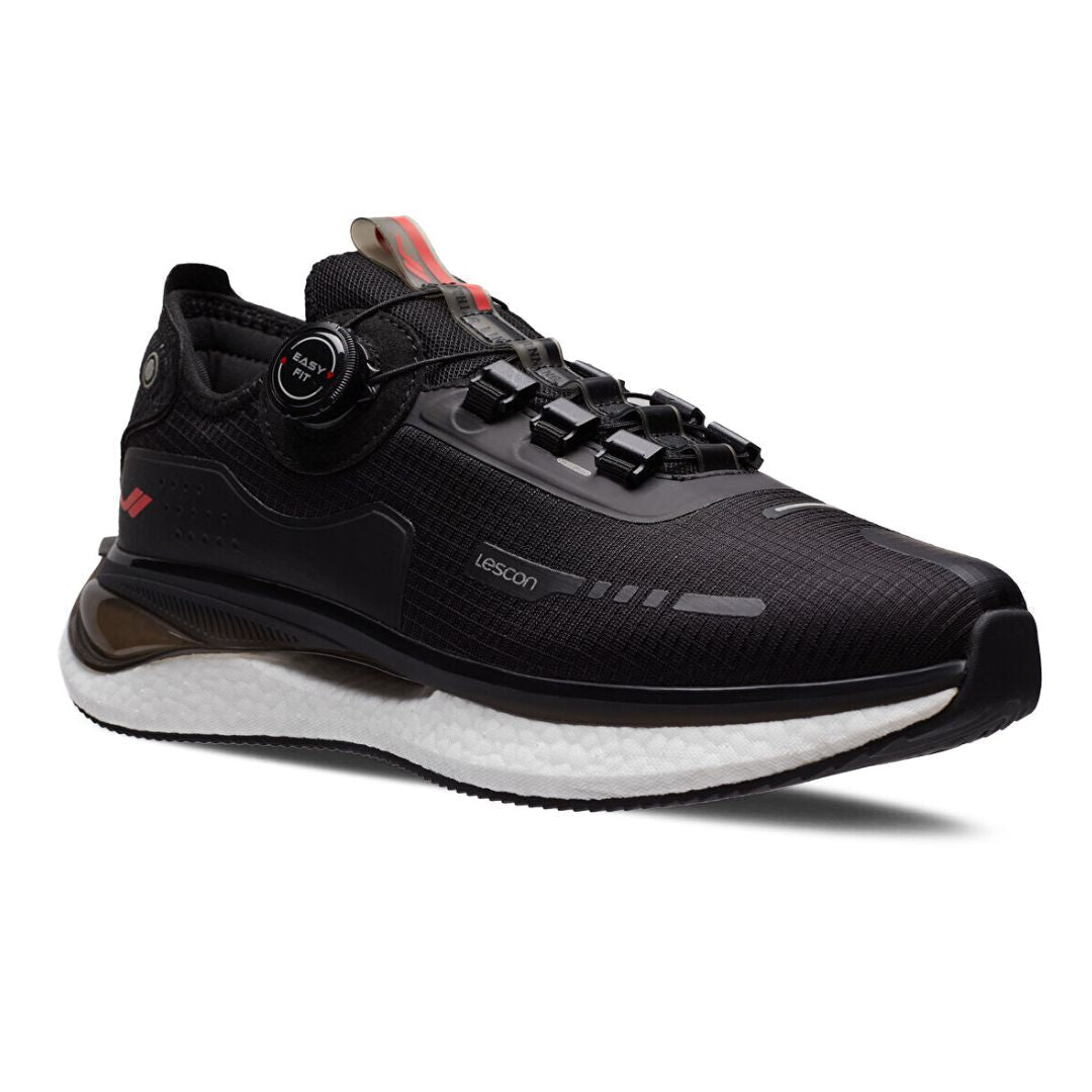 Lescon Scroll 3 A Shock Foam Sneakers Men BLK