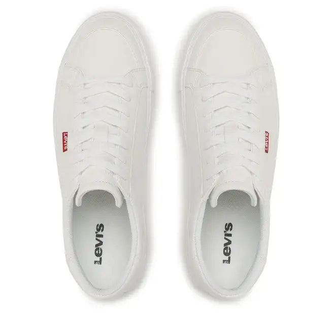 Levi’s White Solid Sneakers Men - WHT Shoes