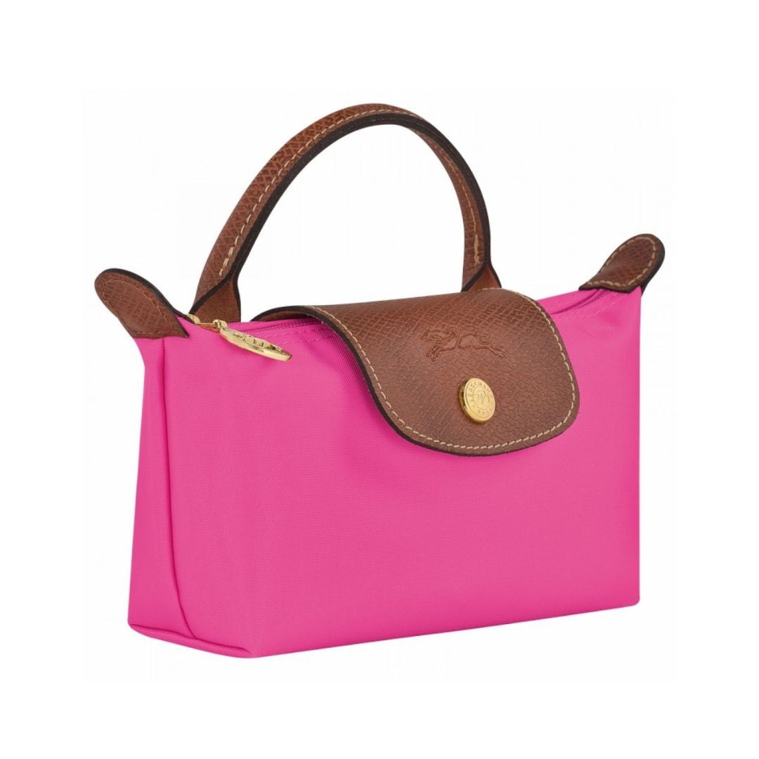 Longchamp Le Pliage Original Pouch With Handle 34175089P73-PNK - Small / Pink