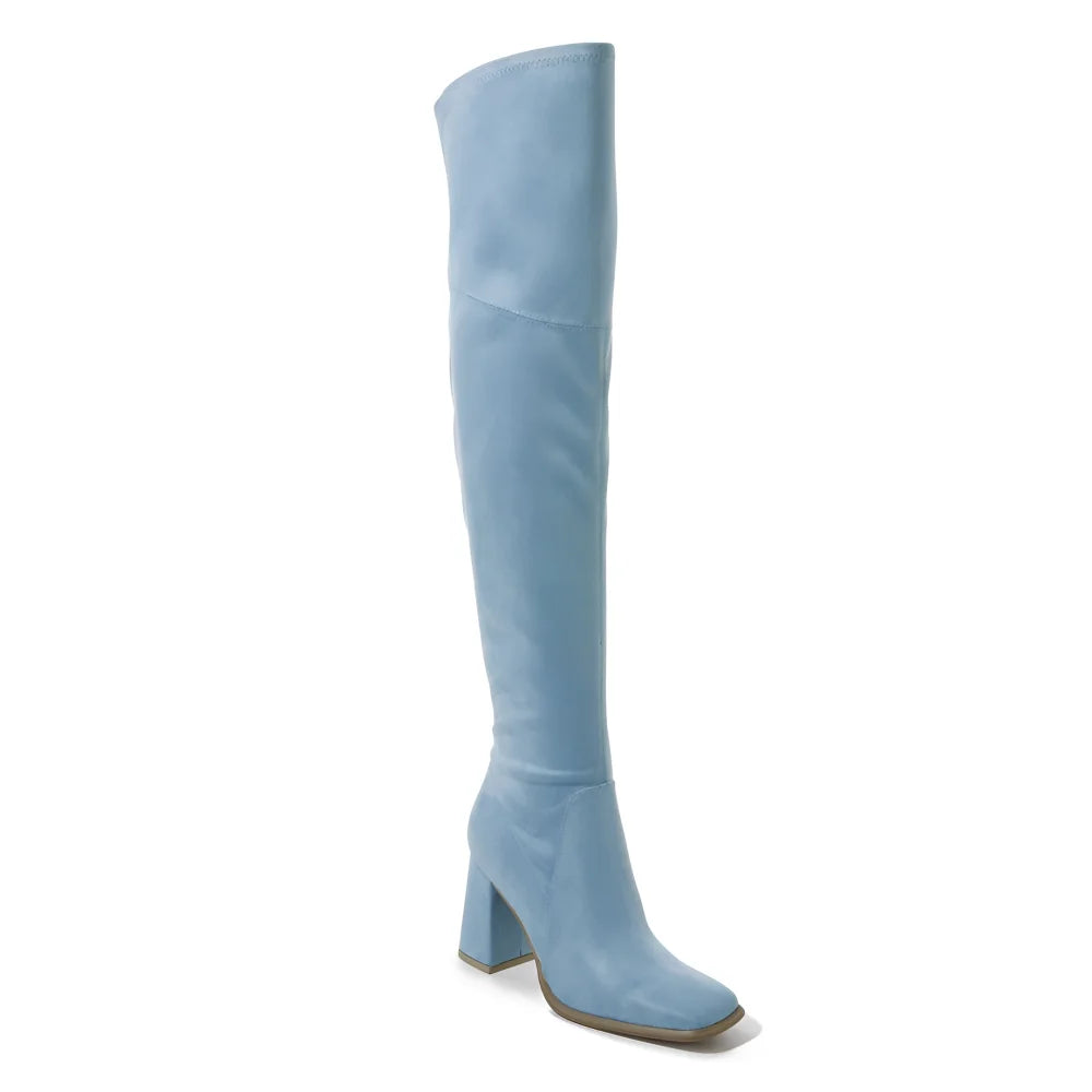 Marc Fisher Denki Boot Womens - BLU - 37 / Blue