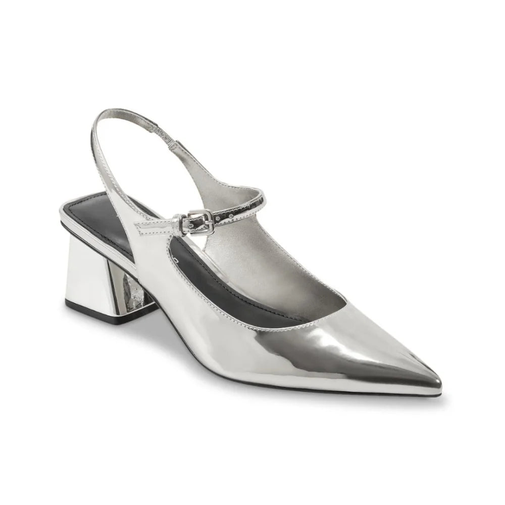 Marc Fisher Luminos Pump Womens - Silver - 40.5 / Silver