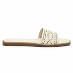 Marka & spencer Laser Cut Flat Mules Heels - Cream / 35