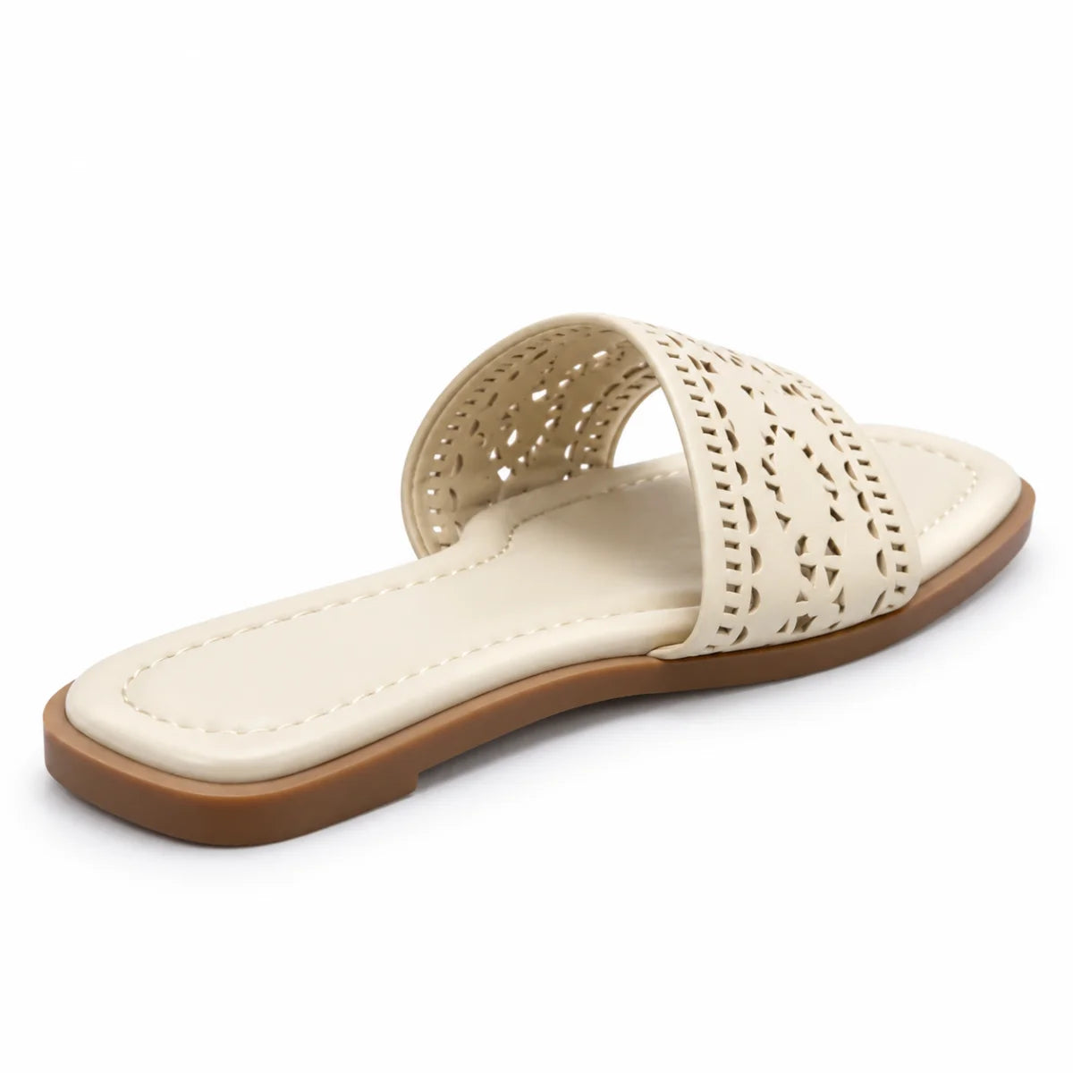 Marka & spencer Laser Cut Flat Mules Heels