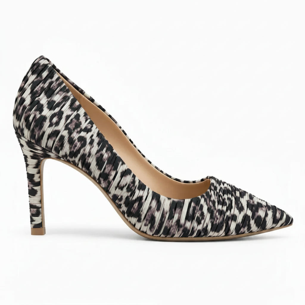 Marks & Spencer SLeopard Print Stiletto Heels - Brown mix / 35