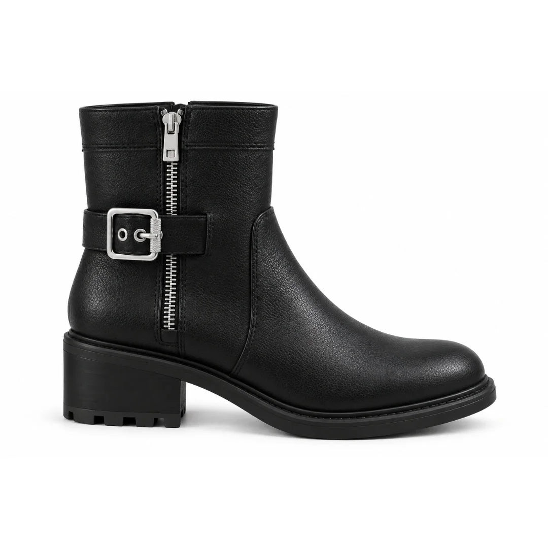 Marks & Spencer Zoney Moto Bootie Women - BLK - Black / 35