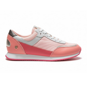 Michael Kors Andi Metallic Mesh and Leather Trainer - PNK - Pink / 36