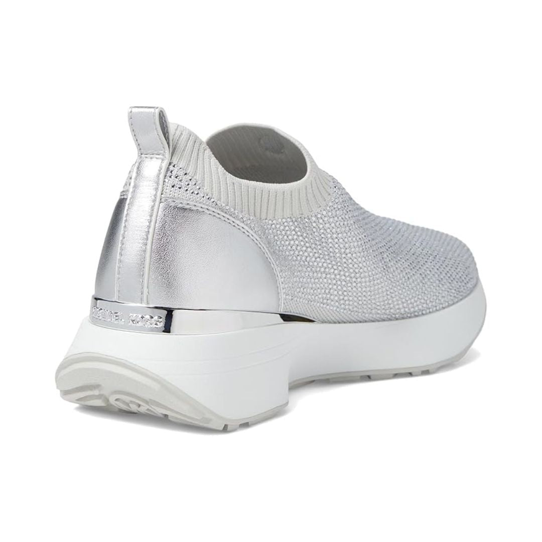 Michael Kors Ari Slip-On Sneaker Women-SLV - Silver / 41