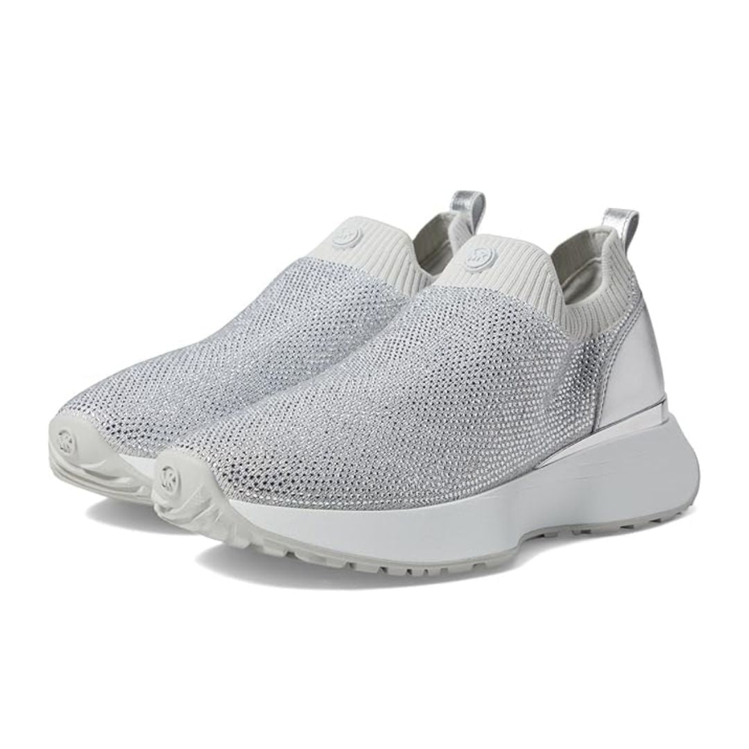 Michael Kors Ari Slip-On Sneaker Women-SLV - Silver / 41