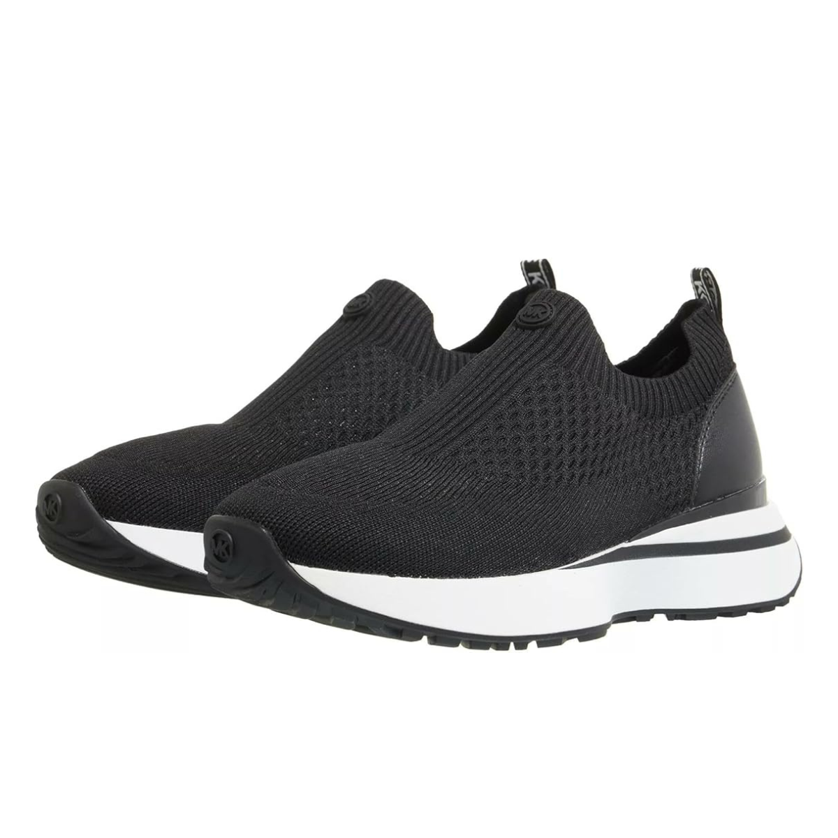 Michael Kors Ari Stretch Knit Slip-On Sneaker Women’s -BLK - Black / 38.5