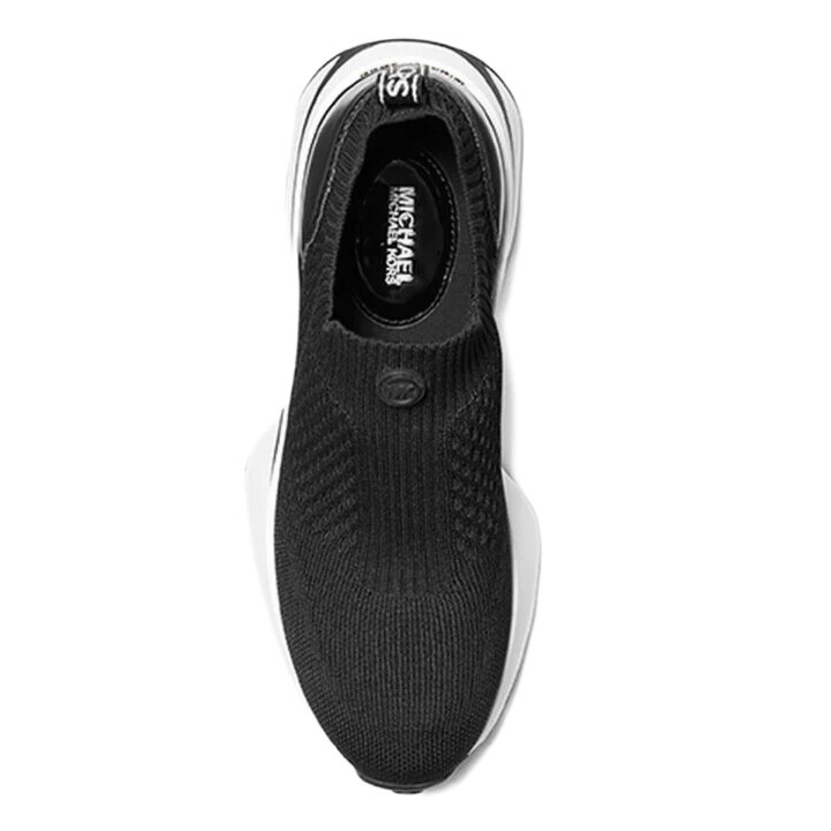 Michael Kors Ari Stretch Knit Slip-On Sneaker Women’s -BLK - Black / 38.5