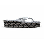 Michael Kors Bedford Wedge Flip Flop Women - BLKSLV