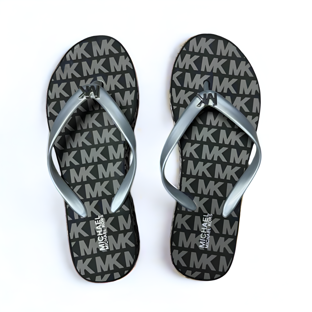 Michael Kors Bedford Wedge Flip Flop Women - BLKSLV