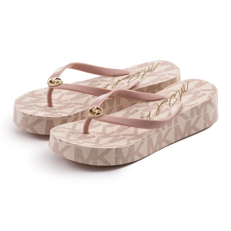 Michael Kors Bedford Wedge Flip Flop Women - PNK - Pink / 37