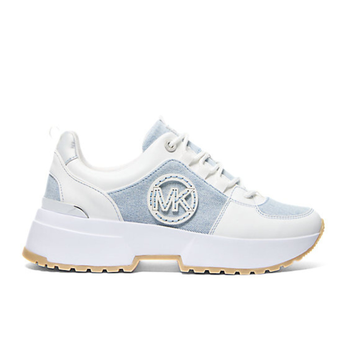 Michael Kors Cosmo Denim Sneakers Women - WHTBLU - White-Blue / 38