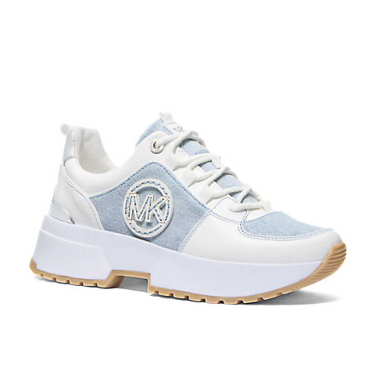 Michael Kors Cosmo Denim Sneakers Women - WHTBLU - White-Blue / 38