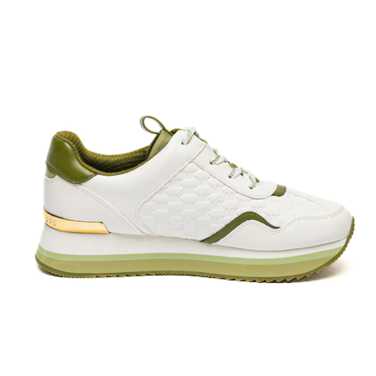 Michael Kors Gertie Trainer Sneakers Women - WHTOLV - White-Olive / 37.5