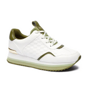 Michael Kors Gertie Trainer Sneakers Women - WHTOLV - White-Olive / 37.5