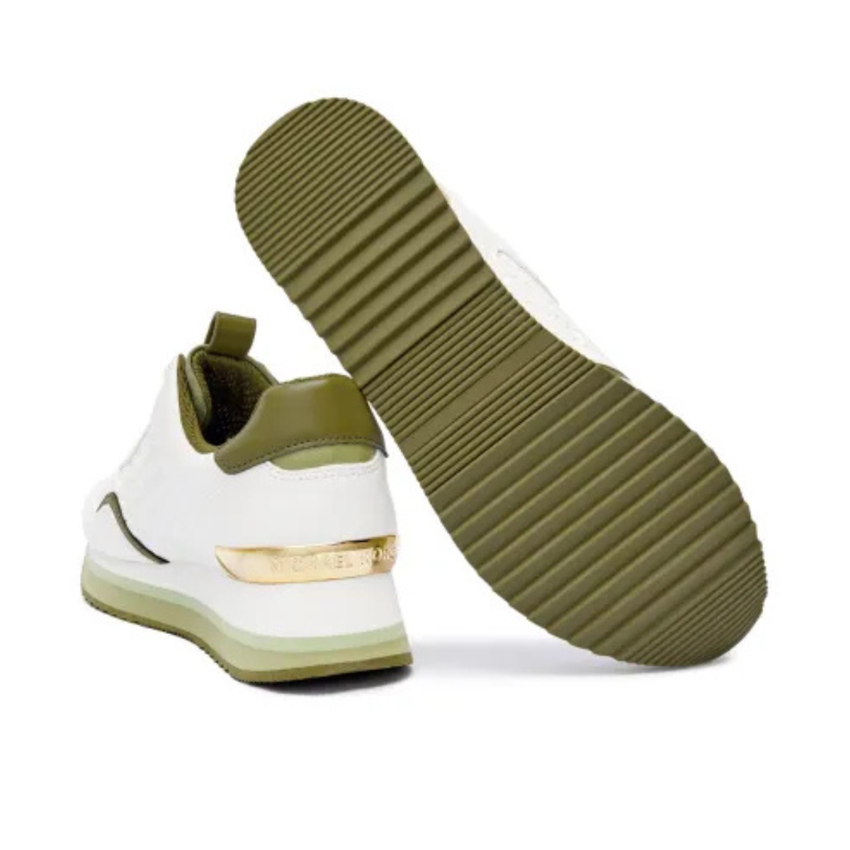 Michael Kors Gertie Trainer Sneakers Women - WHTOLV - White-Olive / 37.5
