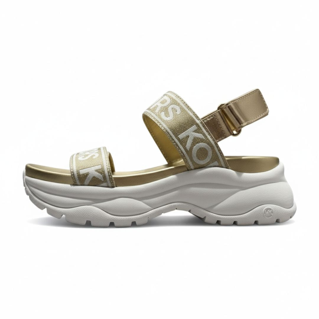 Michael Kors Gold Platform Sandals Women -GLD - Gold / 39