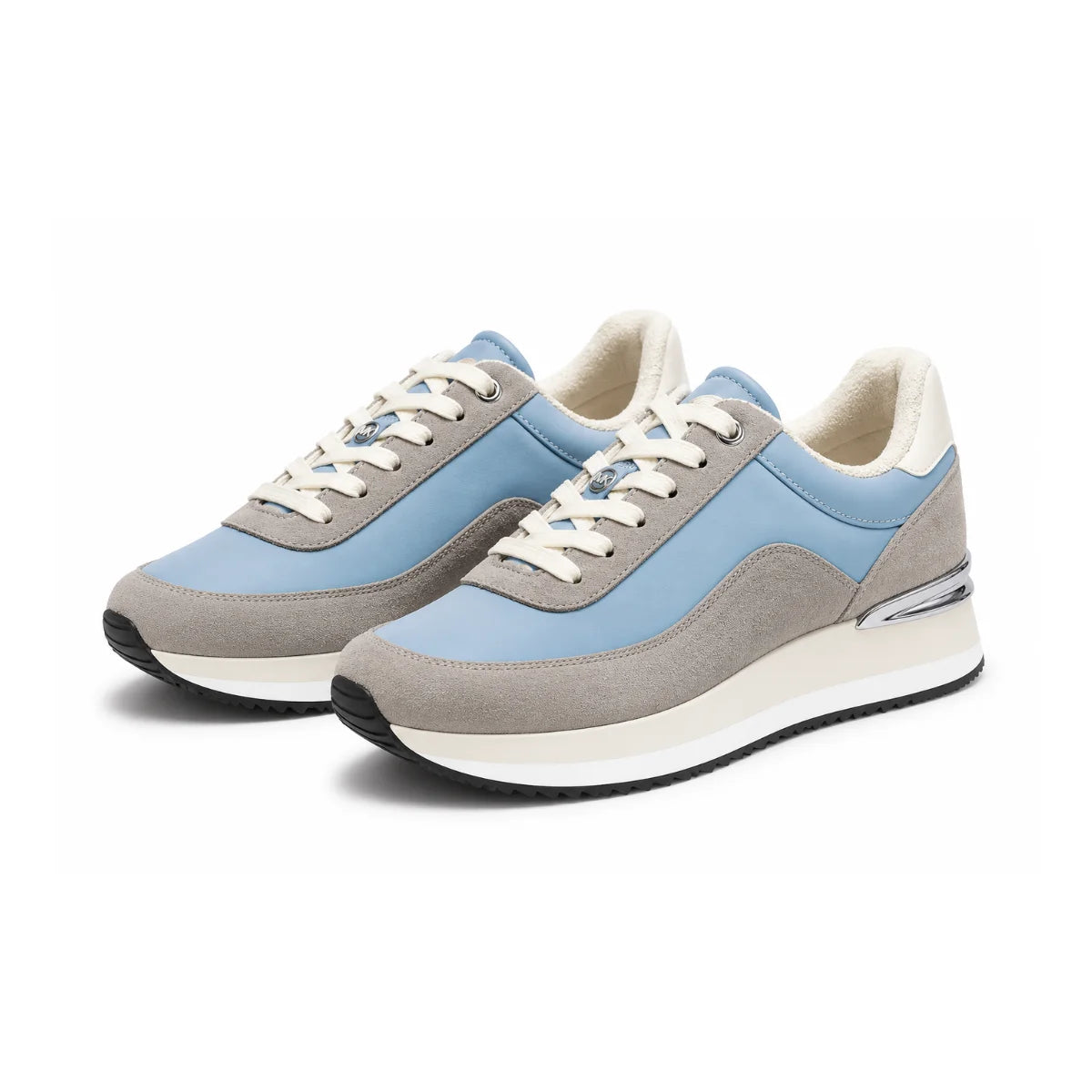 Michael Kors Hattie Mixed-Media Trainer - BLU - Blue / 42