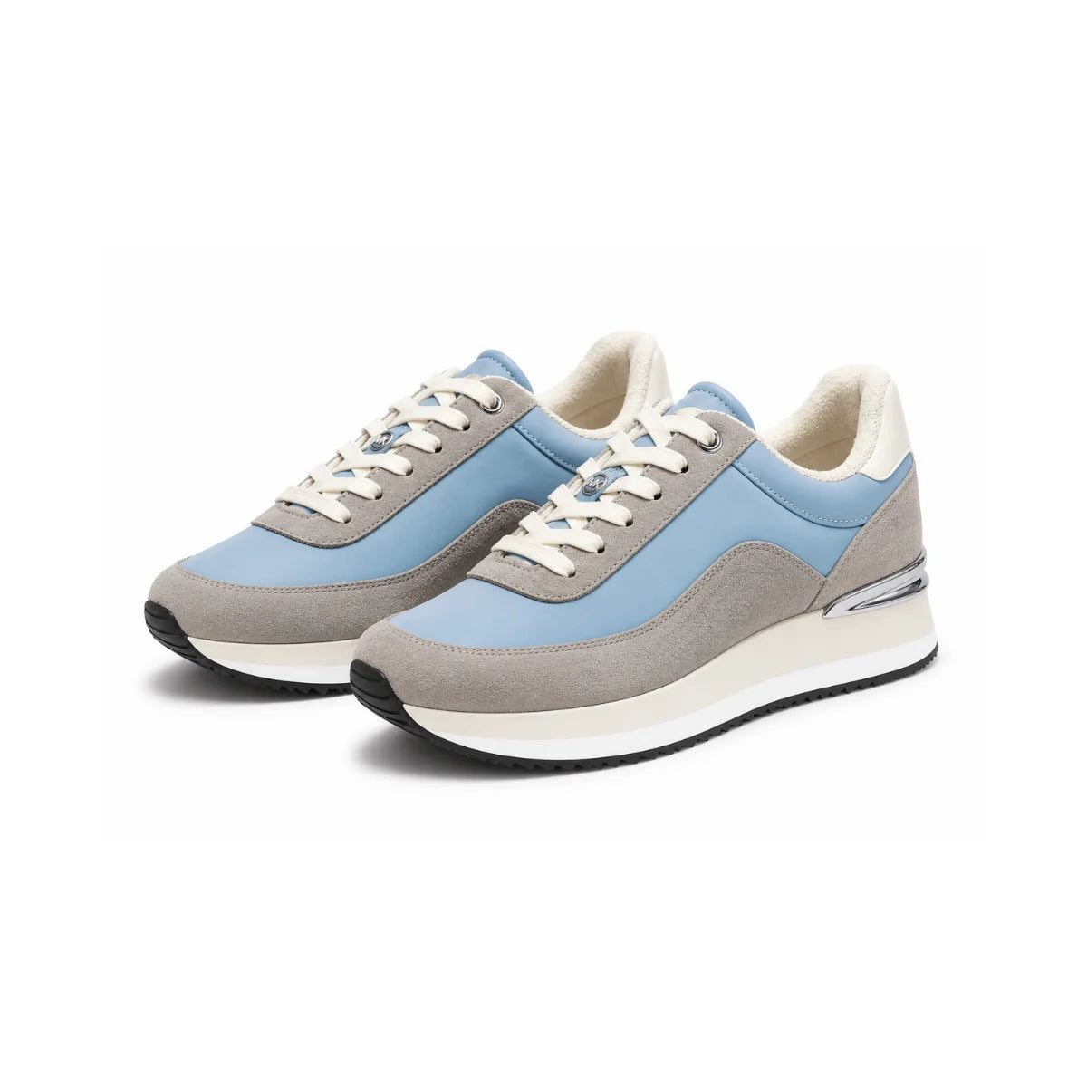 Michael Kors Hattie Mixed-Media Trainer - BLU - Blue / 42