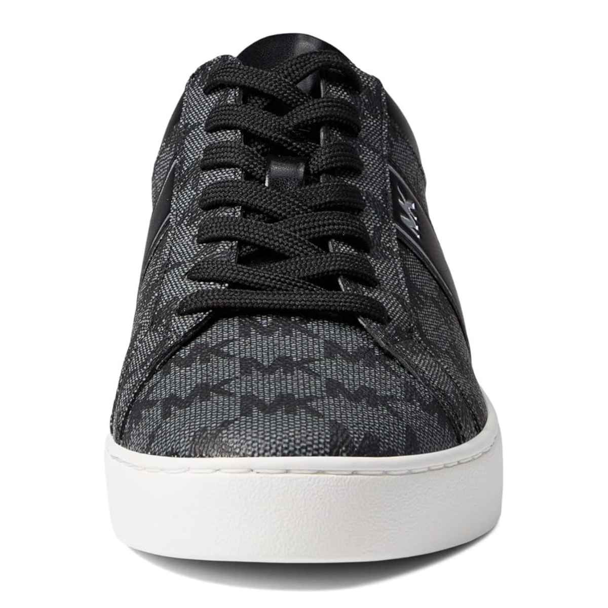 Michael Kors Juno Stripe Monogram Logo Trainer Women - GRYBLK