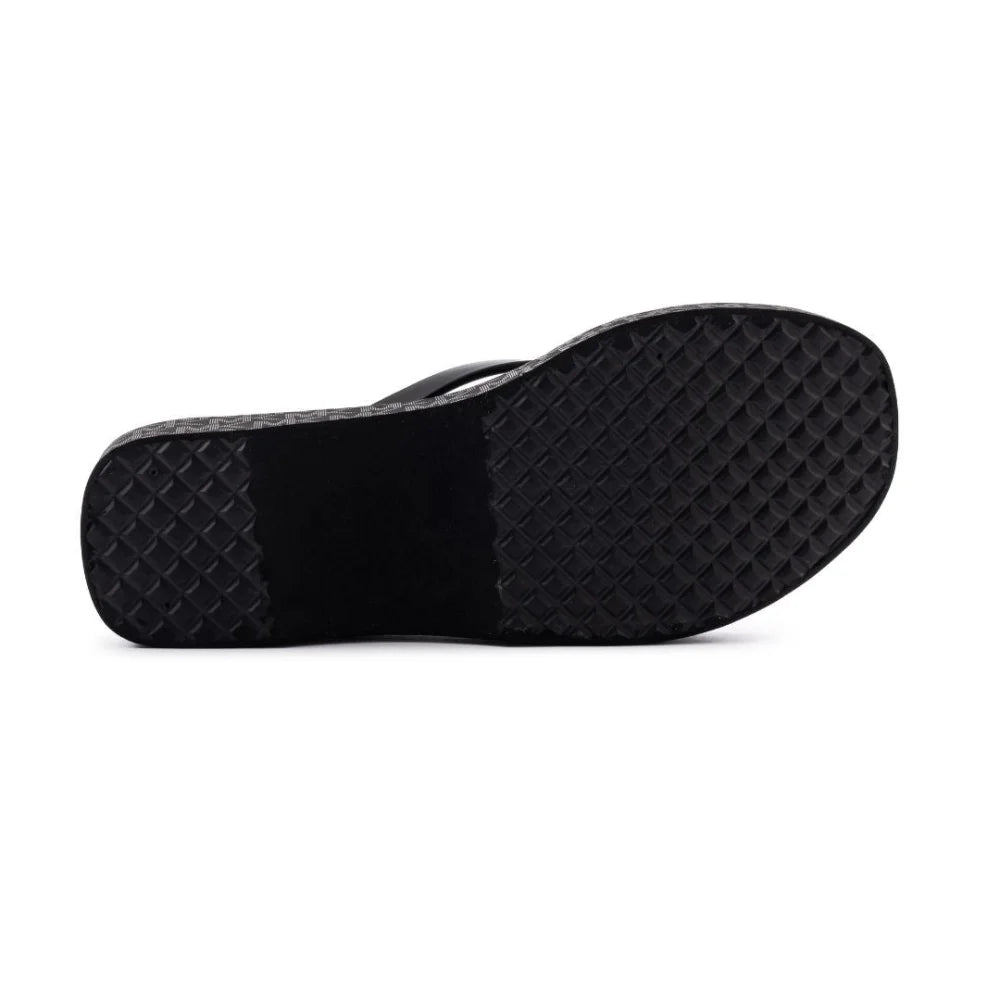 Michael Kors Lilo Wedge Flip Flop Women - BLK