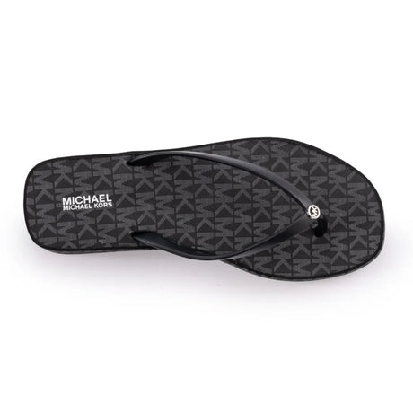 Michael Kors Lilo Wedge Flip Flop Women - BLK