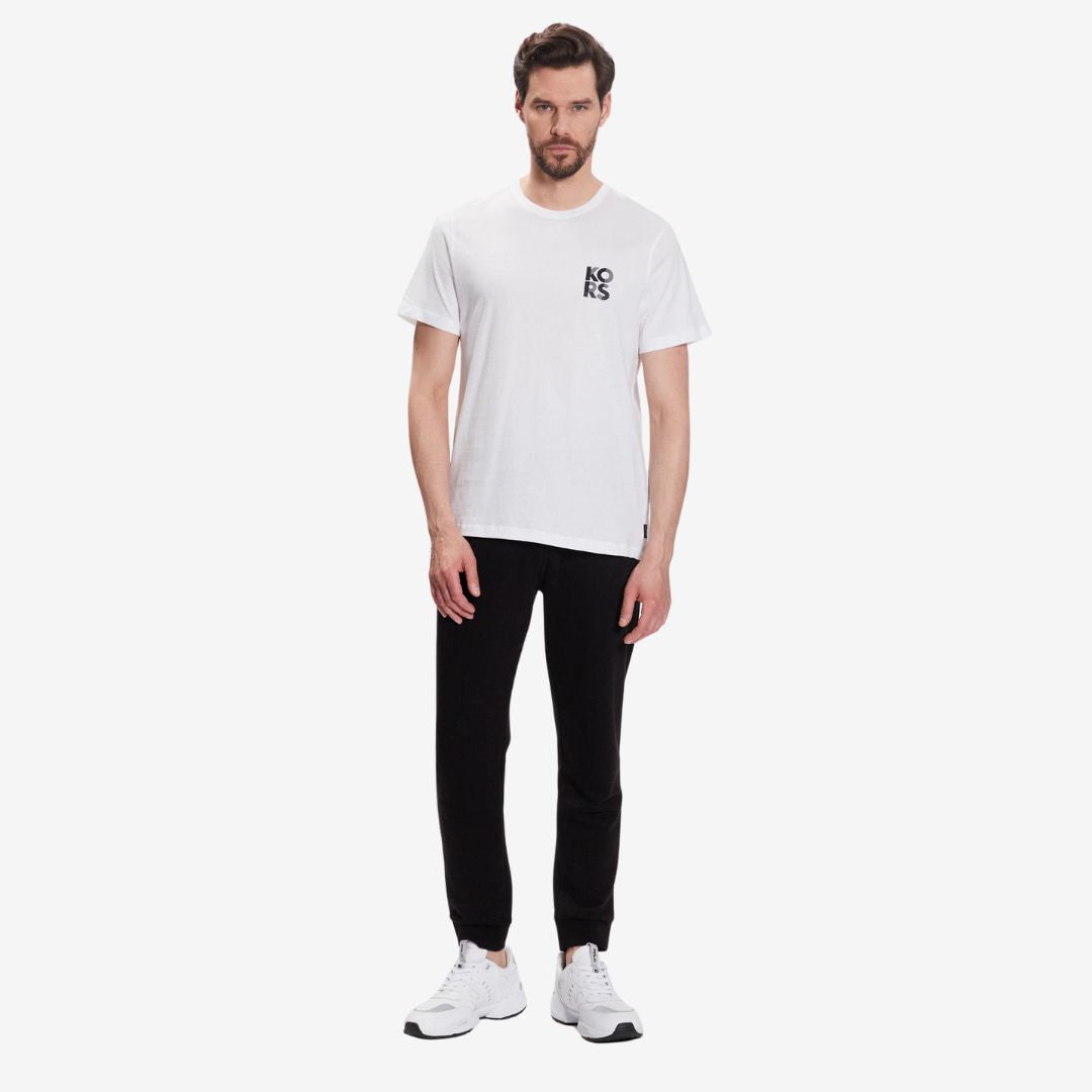 Michael Kors Logo Cotton T-Shirt Men CS351I8FV4-WHT