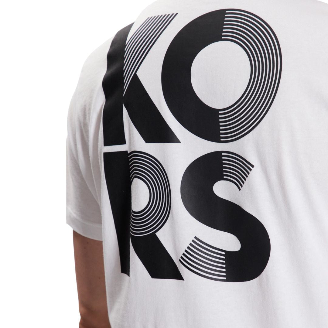Michael Kors Logo Cotton T-Shirt Men CS351I8FV4-WHT