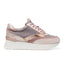 Michael Kors Mariah Mixed-Media Trainer Women - RSEGLD - 38 / Rose gold