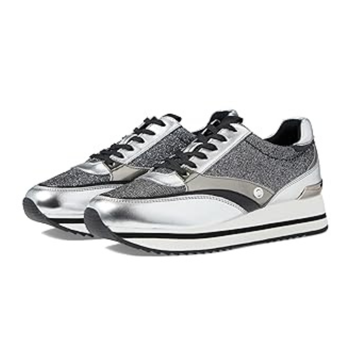 Michael Kors Mariah Sneaker Women - GRYSLV - Grey-Silver / 39.5