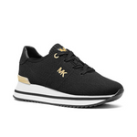 Michael Kors Monique Knit Sneaker Women -BLK - Black / 38