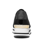 Michael Kors Monique Knit Sneaker Women -BLK - Black / 38
