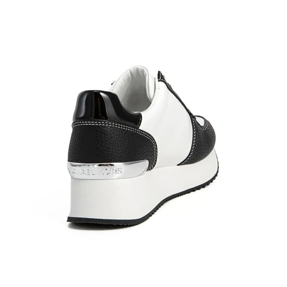 Michael Kors Monique platform Sneakers Woman - WHTBLK - White-Black / 39