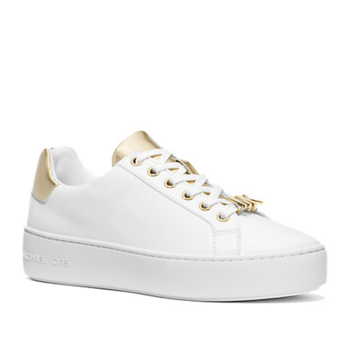 Michael Kors Monogram Logo Sneakers Women - WHT